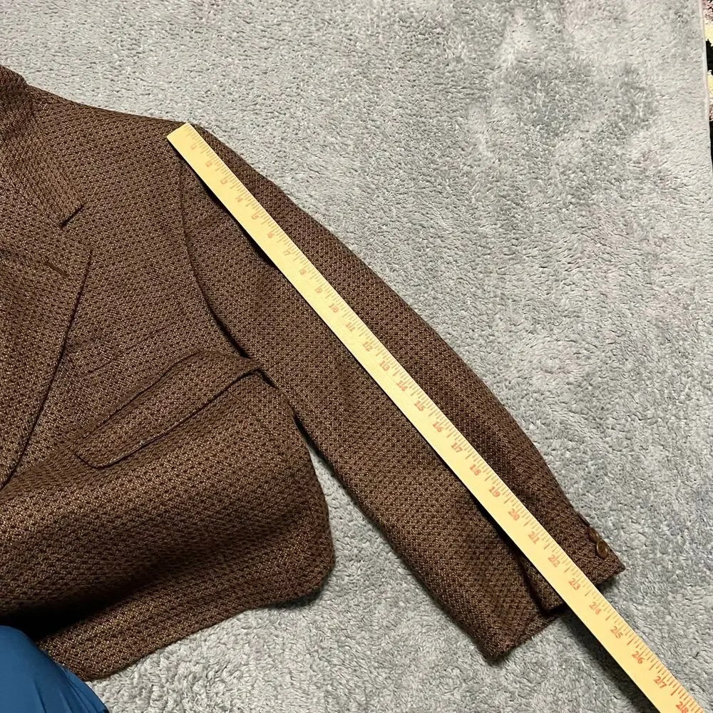 Ermenegildo Zegna Soft Sport Coat Blazer Mens 56 US 44 Casual Jacket Wool